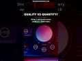 Quality or Quantity? The Producer's Dilemma