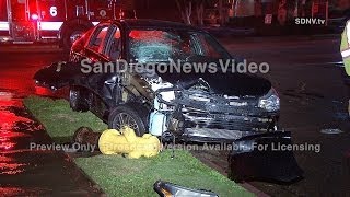 Hit N Run Driver Takes Out Hydrant, El Cajon