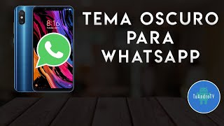 Conoce el NUEVO Tema OSCURO Para WHATSAPP !! screenshot 5