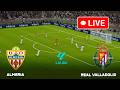 🔴LIVE: Almeria vs Real Valladolid | La Liga2 2026 | ePES21 Full Match Simulation