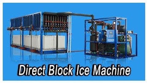 20T/day fully automatic block ice machine