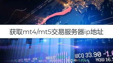 获取MT4/MT58交易服务器IP地址