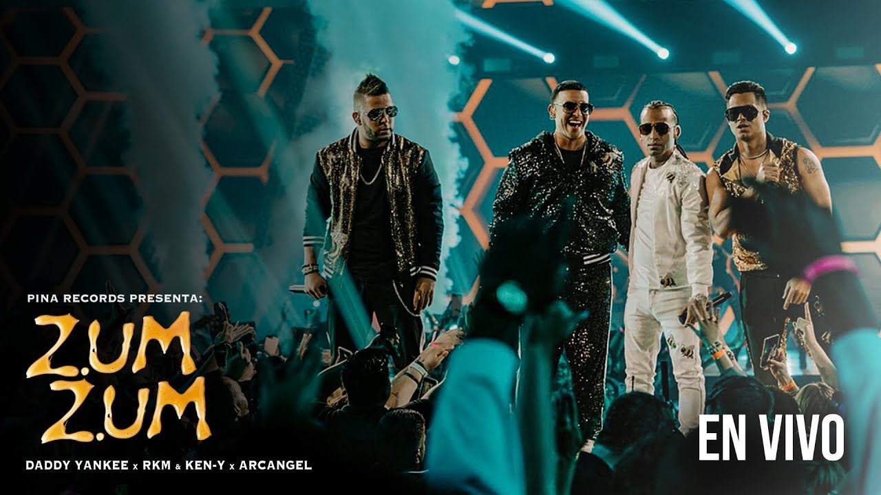 Daddy Yankee , Rkm & Ken-Y , Arcangel  ?? - Zum Zum [Live Premios Juventud]