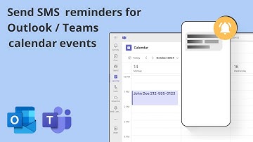 Send SMS Reminders for Microsoft Teams / Outlook appointments