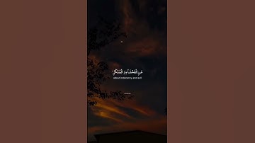 إن الصلاة تنهى عن الفحشاء والمنكر تلاوة القرآن الكريم بصوت جميل وهادء #تلاوة_خاشعة #عبدالرحمن_مسعد