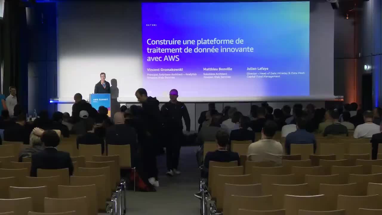 AWS Summit Paris 2025 - Construire une plateforme de traitement de donnée innovante avec AWS