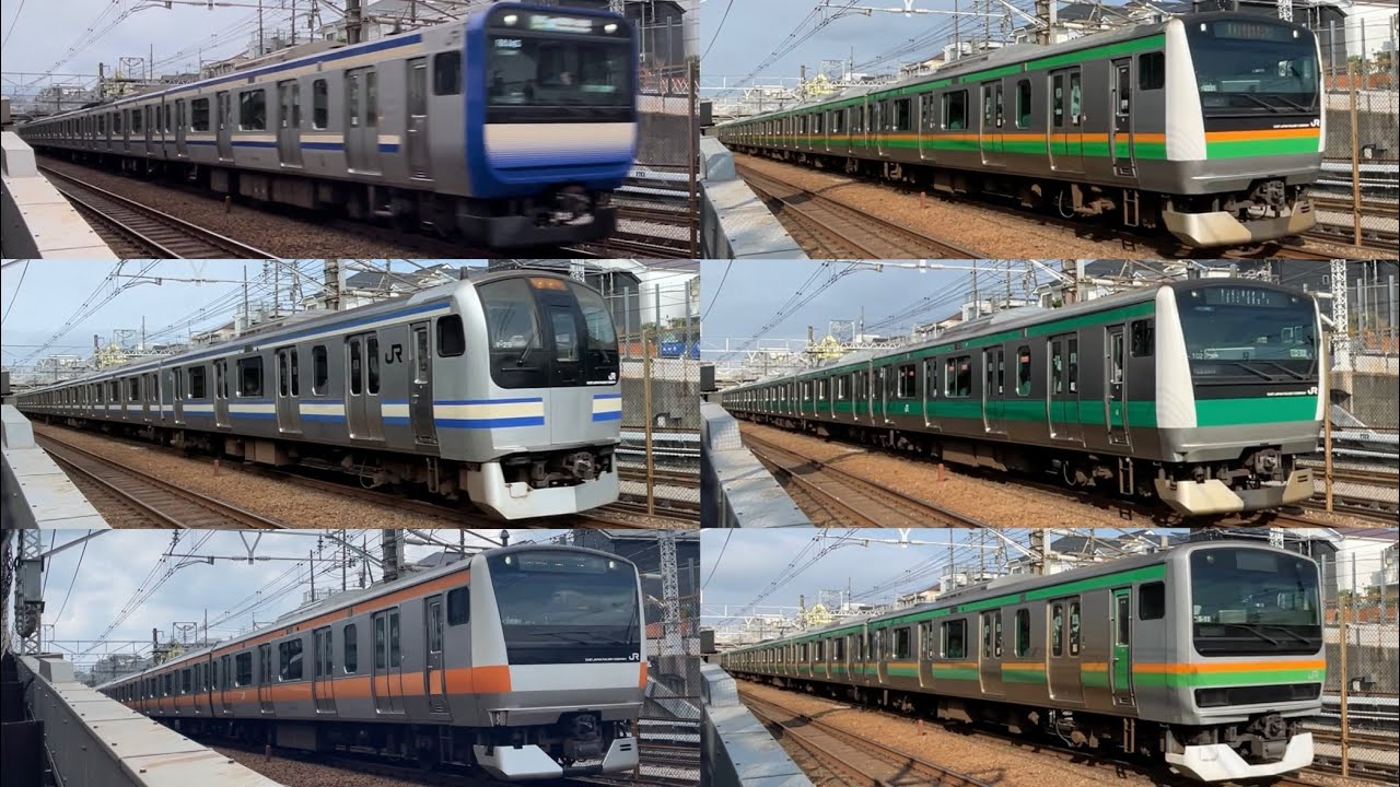 【120km/h級の爆走！】横須賀線・湘南新宿ライン・相鉄直通線 高速通過集