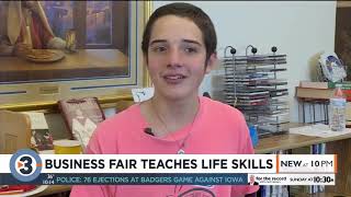 Children's Business Fair shows off young entrepreneurs