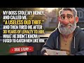 My Boss Mocked My Wife’s Death and Called Me A Useless Old Thief and fired me, So I Brought Him Down