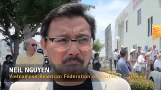 Vietnamese Americans protest Chinese presidential visit - 2013-06-07