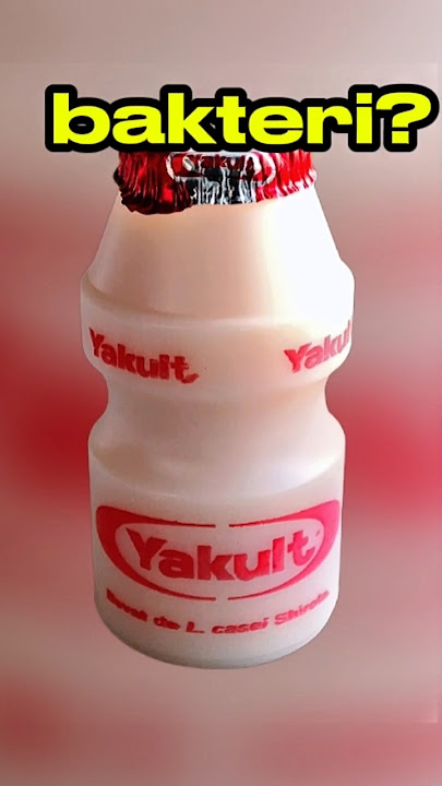 This drink was created from bacteria to fight bacteria?? - history of Yakult drink.
