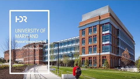 University of Maryland Physical Sciences Complex