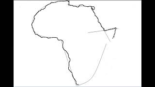 ازاي ارسم خريطة افريقيا بطريقة سهله مقدمة من المايسترو سامح نصري