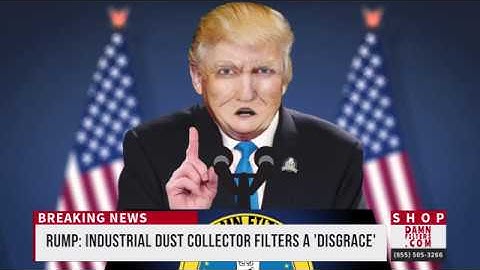 Pres. Ronald Rump of the DAMN Filters Appreciation Society