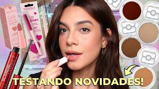 NOVO RÍMEL MAKE B, AS 6 CORES de CONTORNO da MARIA MARGARIDA e NOVA FÓRMULA de BATOM da VIZZELA 💋