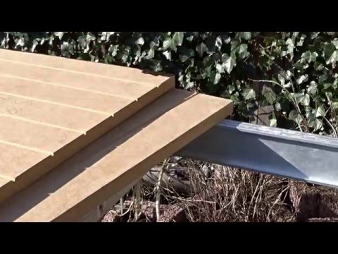 How to easily change your kitchen island door design - DIY