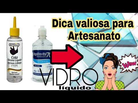 Vídeo: Como Fazer Vidro Líquido