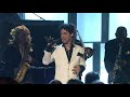 Prince performs "Sign 'O' the Times" at the 2004 Rock & Roll Hall of Fame Induction Ceremony