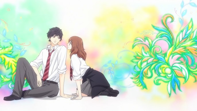 3 animes de romance colegial #aoharuride #horimiya