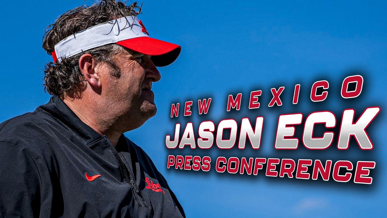 Jason Eck - New Mexico Press Conference - Oklahoma Week