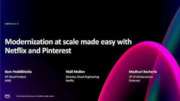 AWS re:Invent 2024 - Modernization at scale made easy with Netflix and Pinterest (CMP212)