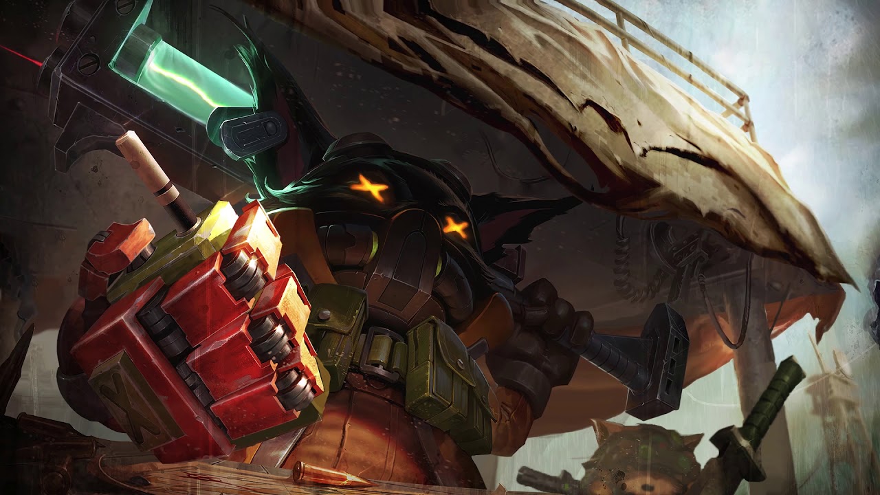 [Fan-made] Animated Omega Squad Veigar Splashart