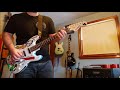 Blink 182  mms guitar cover with the sticker strat