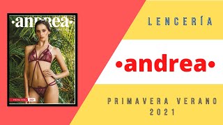 Catálogo Andrea Lencería Dama Primavera 2021 - YouTube