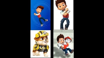 🐾PAW Patrol Rescue World Marshall, Rubble, Chase, Zuma, Rocky and Skye & Ryder #pawpatrol #shorts