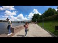 Walking tour in Sparrow Hills park, Moscow, Russia 4K 60fps  | Воробьёвы Горы Парк, Москва.