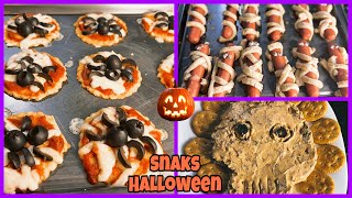 3 🎃💀👻 IDEAS DE SNAKS PARA DÍA DE MUERTOS O HALLOWEEN| NANYCOCINA