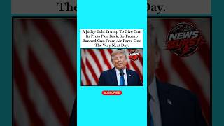 Judge Orders Press Pass Back, Trump Bans CNN From Air Force One #Trump #CNN #WhiteHouse #Breaking