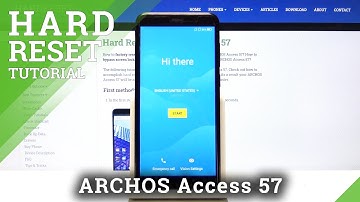 How to Hard Reset ARCHOS Access 57– Factory Reset Via Settings
