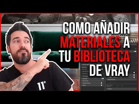 Video: Cómo Cargar Material Vray