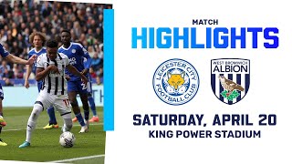 Foxes frustrate Baggies despite encouraging display | Leicester City 2-1 Albion | MATCH HIGHLIGHTS