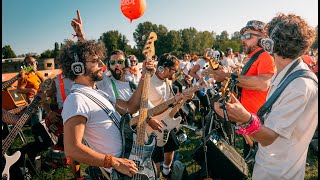 Achille Lauro ft. Rockin’1000 per Aperol Rock in Venice