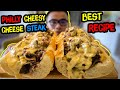 How to cook a PHILLY CHEESY CHEESE STEAK