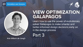 Celebrity View Optimization Using Galapagos For Grasshopper - Part 3 Profile