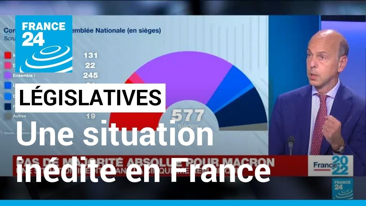 Législatives 2022 : une situation inédite sous la Ve République • FRANCE 24