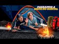 ACAMPAMOS NO QUINTAL DE CASA 😴 100% real | PASSAMOS A NOITE NO QUINTAL | TIO LUCAS E GEAN