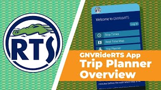 How To Use Trip Planner on the GNVRideRTS App