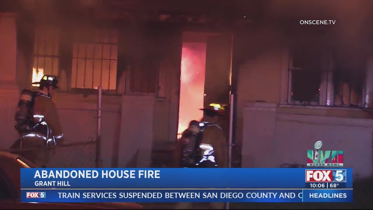 Abandoned House Fire - YouTube
