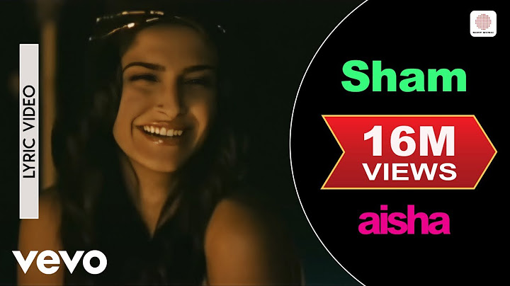 Sham Best Lyric Video - Aisha|Sonam Kapoor|Abhay Deol|Javed Akhtar|Amit Trivedi