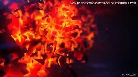 Fire Logo| VideoHive Templates | After Effects Project Files