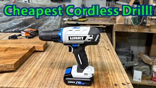 Cheaper than Harbor Freight, reviewing the Hart Tool HPID01VN 1/2' Cordless 20V Drill Driver. by Toolamanjaro 3,590 views 10 months ago 13 minutes, 57 seconds
