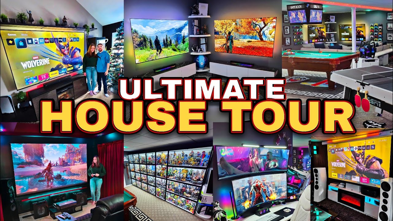 ИДЕАЛЬНАЯ ИГРОВАЯ КОМПЛЕКТАЦИЯ ДОМА (ОБЗОР 2026) - Две PS5 / ПК BattleStation / Домашний кинотеат...