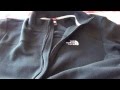 The North Face Men's Fleece New 100 Glacier Full Zip Black unboxing