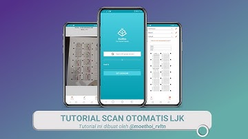 Tutorial penggunaan aplikasi scan LJK otomatis dengan HP Android - Evalbee
