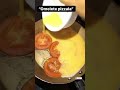 Delicious Omelette with Cheese, Tomato & Pizza Flavors 🍳