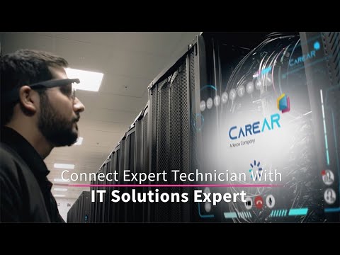 Case Study: CareAR Augmented Reality Visual Support for Xerox Data Centre Services - video from CareAR